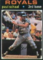 1971 Topps Baseball Cards      487     Paul Schaal